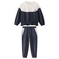 Annil 安奈儿 女童休闲运动套装