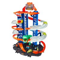 风火轮 轨道玩具赛车赛道儿童玩具汽车模型玩具套装-无敌终级汽车广场GJL14