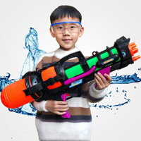 贝利雅 夏季水枪玩具滋戏水 网红同款背包抽拉式