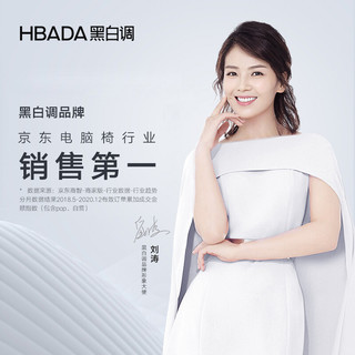 HBADA 黑白调 电竞椅 电脑椅 办公椅 舒适可躺椅子 转椅 人体工学椅游戏椅002电竞椅 灰黑