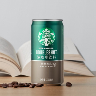 starbucks 星巴克 星倍醇即饮咖啡饮料l易拉罐装经典浓郁228ml*5