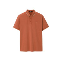 HLA 海澜之家 先锋系列 男士短袖POLO衫 HNTPW2U050A 深橙 XL