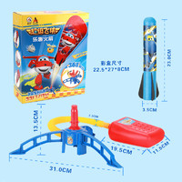 超级飞侠 脚踏发射冲天火箭小火箭玩具发射儿童脚踩冲天炮户外玩具脚踩发射器 六一儿童节礼物