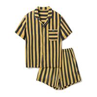 Bananain 蕉内 男士家居服套装 H511C-VDT 蕉黄条纹 XXL