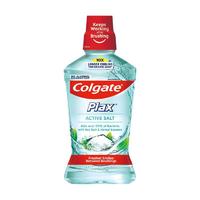 Colgate 高露洁 清新盐爽漱口水500mlx2  清新口气 含漱液无酒精 0酒精 去口臭