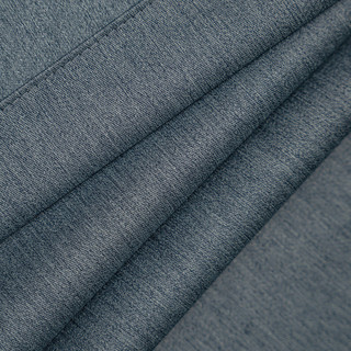 Markor Furnishings 美克·美家 锦瑟年华 高精密平纹窗帘 蓝灰色 2.5*2.7m