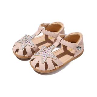 belle 百丽 de1783 女童凉鞋 粉色 27码