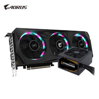 GIGABYTE 技嘉 RTX3060/RTX3060Ti OC 魔鹰 白色雪鹰台式电脑电竞游戏显卡 RT