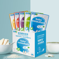 88VIP：BABY'S CONSULTANT 宝贝顾问 韩国进口添加大米胚芽粉5包 20g*5宝宝零食不添加白砂糖