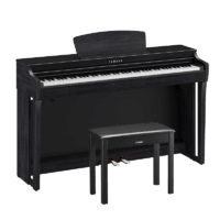 YAMAHA 雅马哈 电钢琴CLP725立式数码钢琴88键重锤成年专业进口625