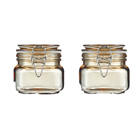 淘宝心选 保鲜罐 500ml*2个 茶色