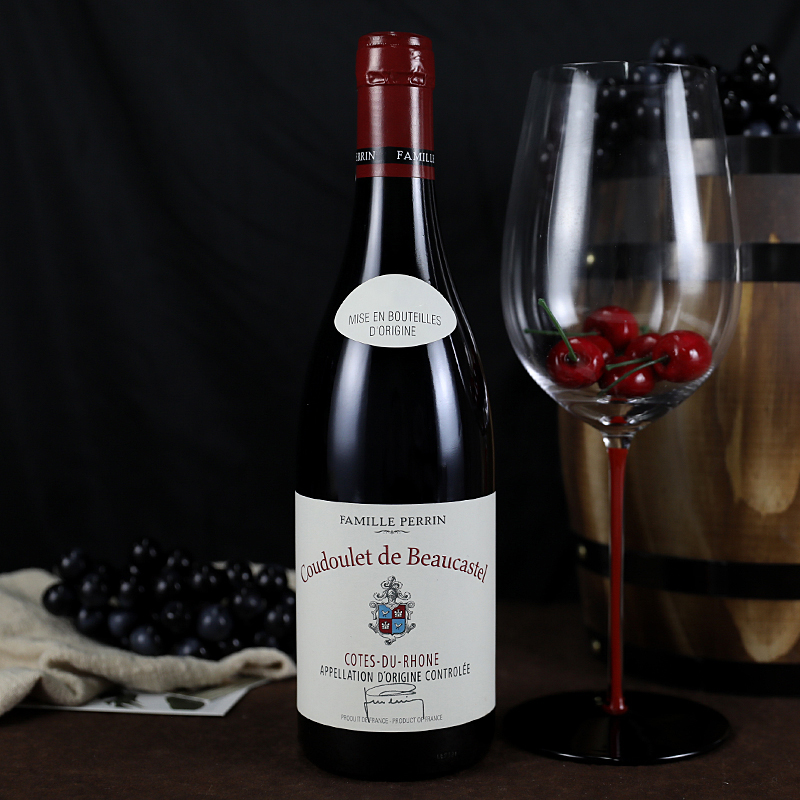 Chateau de Beaucastel 博卡斯特尔酒庄 古德莱酒庄 罗纳河谷干红葡萄酒 750ml