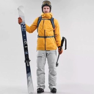 DECATHLON 迪卡侬 FR JKT 100 男子滑雪服 8547145  L 黄色