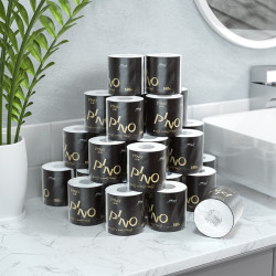 pino 品诺 心相印卷纸 品诺 4层180g*27卷 有芯卷筒纸卫生纸巾 易降解