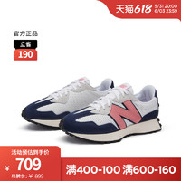 New Balance NB官方22新款男女鞋复古运动休闲鞋327系列MS327PW 42 脚长26.5cm 白色/藏青色 MS327PW