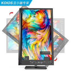 KOIOS 科欧斯 K2719U 27英寸 IPS 显示器 (3840×2160、60Hz、100%sRGB、HDR400）