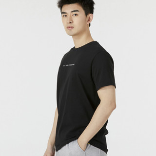 Jack Wolfskin 狼爪 男子运动T恤 5820391-6000 黑色 XL