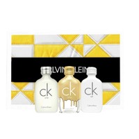 Calvin Klein 香氛礼盒 (卡雷欧EDT10ml+CK ONE系列卡雷优EDT10ml+炫金限量版卡雷优EDT10ml)