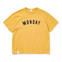 714STREET 男女款圆领短袖T恤 211164 黄色 L