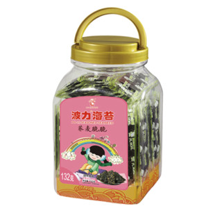 POLI 波力食品 荞麦脆脆 海苔 132g