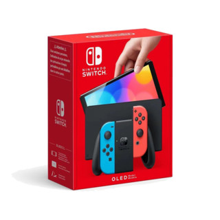 Nintendo 任天堂 Switch Oled 游戏机 续航加强版ns掌机新款日版港版 国内现货 日版OLED彩色