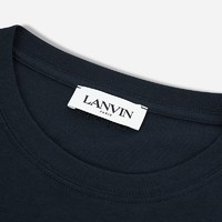 LANVIN 浪凡 男士纯棉LOGO印花T恤 RM-TS0002-J121-H21