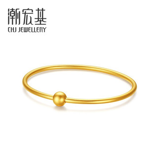 潮宏基 古法系列 SDG30003612 万花筒足金手镯 5.8cm 12.45g