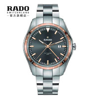 Raid 雷達 雷达表（RADO）瑞士手表男 皓星系列 80小时动力储存 两地时机械男士腕表全球限量款 R32050163