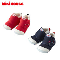 MIKI HOUSE 10-9372-978 儿童学步鞋 1段 红色 11.5cm