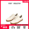 FOOT INDUSTRY足下工业 22SS 新款毛边帆布拼接德训鞋 男女同款 36 米白