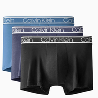 Calvin Klein 男士LOGO腰边角内裤 三条装 NP2261O