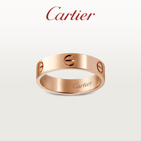 Cartier 卡地亚 LOVE系列 18K玫瑰金戒指 B4084800