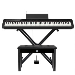 casio卡西欧电钢琴电子琴pxs1000智能触屏成人儿童88键纤薄便携初学