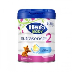 Hero Baby nutrasense系列 白金版较大婴儿奶粉 荷兰版 2段 800g