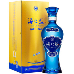 YANGHE 洋河 海之蓝 蓝色经典 42%vol 浓香型白酒 480ml单瓶装