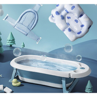 亲子会员：十月结晶 婴儿洗澡盆 3件套 浴盆+浴网+浴垫