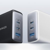 Anker 安克 100W氮化镓充电器多口充电头苹果手机快充平板电脑插头