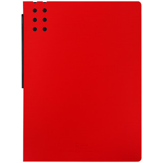 fizz 飞兹 FZ101021 A4单短文件夹 红色 单个装