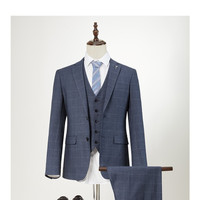 HLA 海澜之家 男士西装三件套