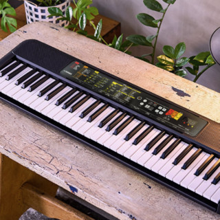 YAMAHA 雅马哈 PSR系列 PSR-F52 电子琴 61键 黑色 官方标配