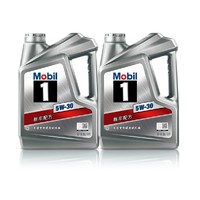 Mobil 美孚 1号银美 5W-30 汽车发动机油 4L*2