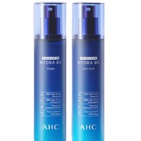 AHC 升級版 B5玻尿酸藍啵啵水乳禮盒（爽膚水200ml 乳液200ml 贈同款小樣水乳）到手400毫升