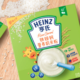 Heinz 亨氏 五大膳食系列 米粉 1段 铁锌钙 325g