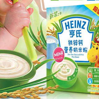 Heinz 亨氏 五大膳食系列 米粉 1段 铁锌钙 400g