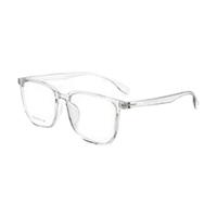 JingPro 镜邦 149 透明灰TR90眼镜框+1.56折射率 防蓝光镜片 黄变