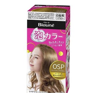 Kao 花王 Blaune系列 泡沫染发剂 #OSP清丽棕色 1盒