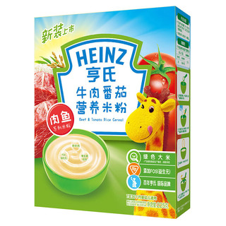 Heinz 亨氏 五大膳食系列 米粉 4段 牛肉番茄味 225g