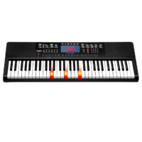 MOSEN 莫森 XTS-365智睿黑 61键多功能电子琴 专业进阶教学版+支架+琴包+
