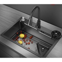 VINDAZ 卫达斯 WDZ-Z02 厨房水槽单槽 A套餐-裸槽（不带龙头）68*45cm