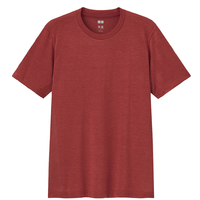 UNIQLO 优衣库 男士圆领短袖T恤 433399 红色 XL